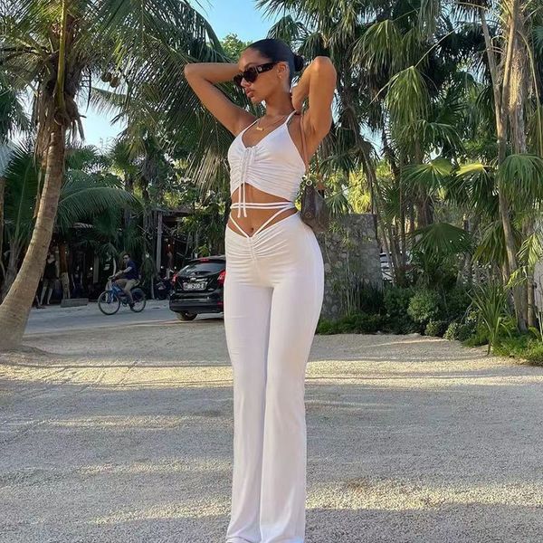 luxury two piece sets womens tank outifits fashion designer tracksuits chic and elegant set woman 2 pieces summer female and pants suit spo, White
luxury two piece sets womens tank outifits fashion designer tracksuits chic and elegant set woman 2 pieces summer female and pants suit spo, White