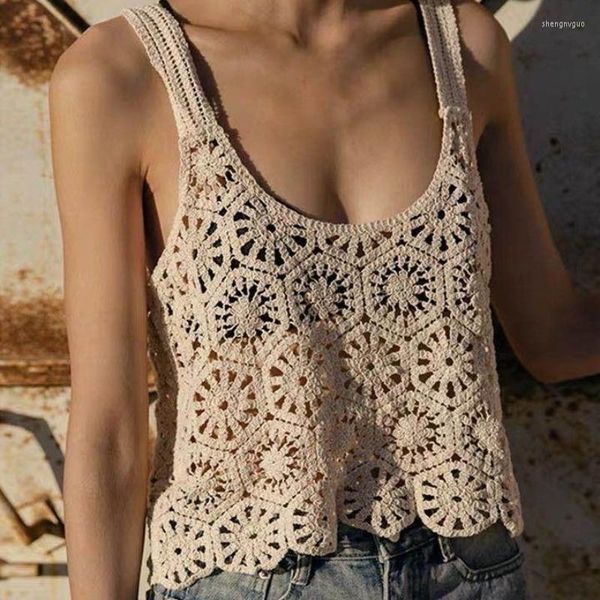 women's tanks camis women vintage crochet cropped tank female hollow out knitted floral pattern camisole summer sleeveless cover up ves, White
women's tanks camis women vintage crochet cropped tank female hollow out knitted floral pattern camisole summer sleeveless cover up ves, White