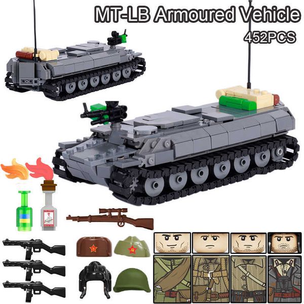model kits military armored transport vehicle war russian equipment tank building blocks ukrainian infantry figures weapon bricks set toys p
model kits military armored transport vehicle war russian equipment tank building blocks ukrainian infantry figures weapon bricks set toys p