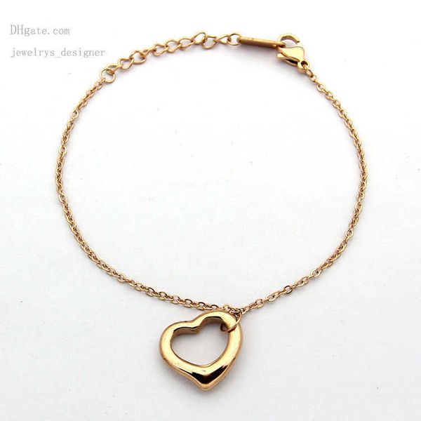designer bracelets designe heart charm bracelets luxury womens love positive mens bracelet jewelry 925 silver christmas gift woman bracelet, Golden;silver