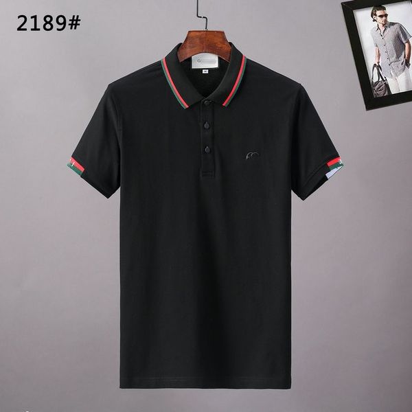men's designer t-shirt fashion luxury polos shirt classic white, black lapel short sleeves and embroidered business casual cotton breat
men's designer t-shirt fashion luxury polos shirt classic white, black lapel short sleeves and embroidered business casual cotton breat