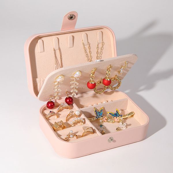 jewelry settings ring earring case zipper travel trinket simple portable palm box 230407, Slivery;crystal
jewelry settings ring earring case zipper travel trinket simple portable palm box 230407, Slivery;crystal