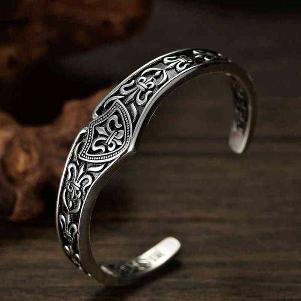 bangle designer ch bracelet white copper silver plated men's new star cross jewelry hand chain lover gifts classic fashion luxury acces, Black
bangle designer ch bracelet white copper silver plated men's new star cross jewelry hand chain lover gifts classic fashion luxury acces, Black