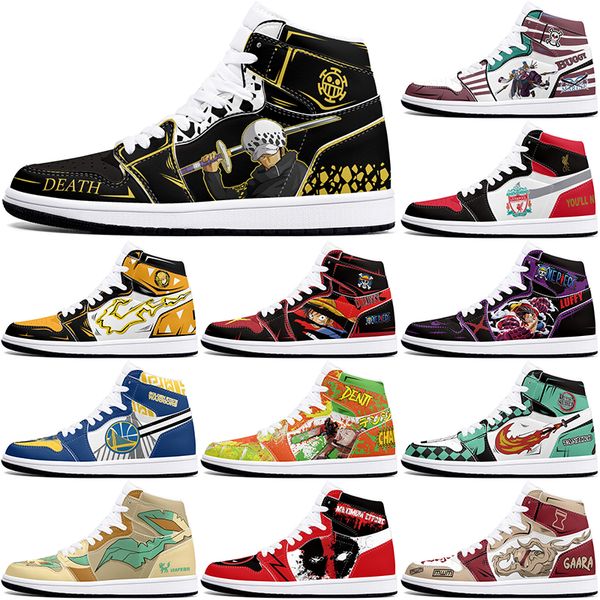 New diy classics customized shoes sports basketball shoes 1s men women antiskid damping anime Versatile fashion customized figure sneakers 447877
New diy classics customized shoes sports basketball shoes 1s men women antiskid damping anime Versatile fashion customized figure sneakers 447877