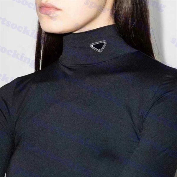 triangle t shirt long sleeve tees womens high neck classic solid backing shirts two colors, Black
triangle t shirt long sleeve tees womens high neck classic solid backing shirts two colors, Black