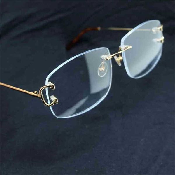 2023 designer glasses model fashion clear eye glasses accessories for women vintage rimless square eyeglasses optical spectacles frame sungl, White;black
2023 designer glasses model fashion clear eye glasses accessories for women vintage rimless square eyeglasses optical spectacles frame sungl, White;black
