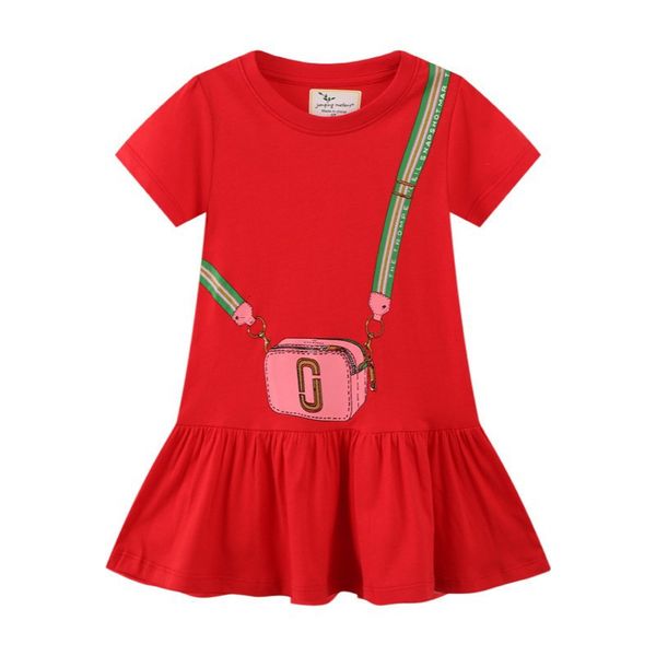 girl s dresses jumping meters arrival summer girls bag print selling baby frocks cotton clothes party birthday 230406, Red;yellow
girl s dresses jumping meters arrival summer girls bag print selling baby frocks cotton clothes party birthday 230406, Red;yellow