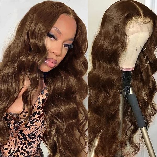 4# brazilian body wave 13x4/13x6 hd transparent lace front wig with baby hair pre-plucked lace frontal wigs for black women 30", Black;brown
4# brazilian body wave 13x4/13x6 hd transparent lace front wig with baby hair pre-plucked lace frontal wigs for black women 30", Black;brown