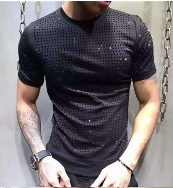men's t-shirts diamond t-shirt european style spring/summer men's short sleeve men's heavy industry t-shirt 230407, White;black
men's t-shirts diamond t-shirt european style spring/summer men's short sleeve men's heavy industry t-shirt 230407, White;black