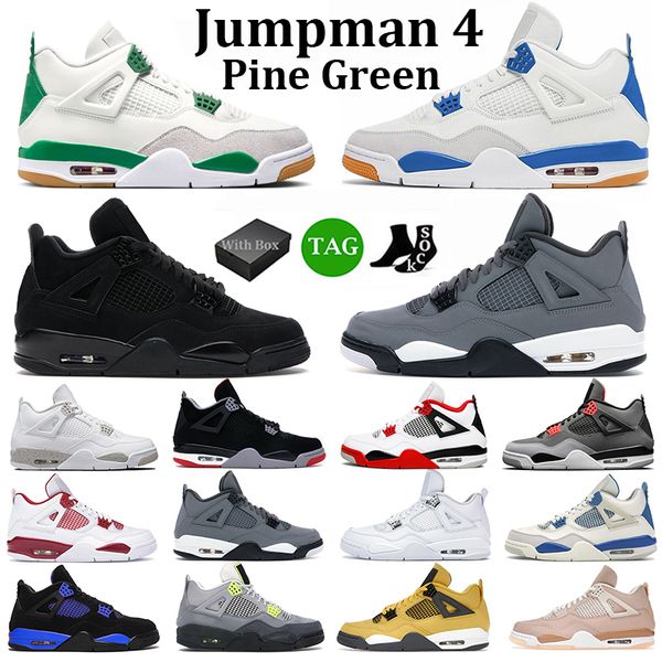 og jumpman 4 with box basketball shoes men women 4s pine green sapphire black cat military black infrared mens trainers sports sneaker
og jumpman 4 with box basketball shoes men women 4s pine green sapphire black cat military black infrared mens trainers sports sneaker
