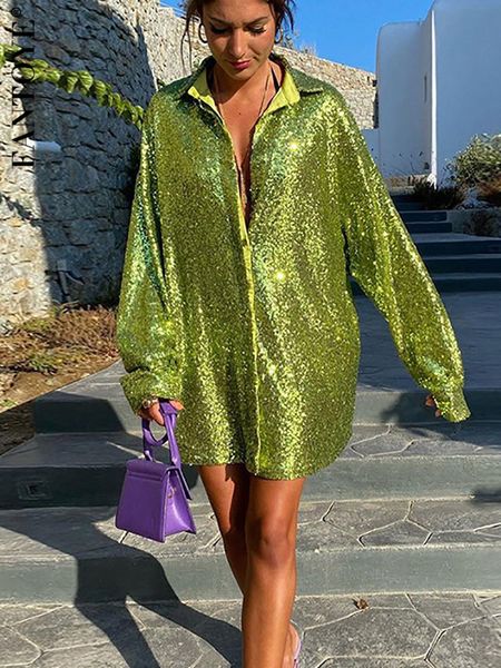 women s blouses shirts fantoye turn down collar sequins green long sleeve elegant loose spring fashion casual streetwear 2023 230407, White
women s blouses shirts fantoye turn down collar sequins green long sleeve elegant loose spring fashion casual streetwear 2023 230407, White
