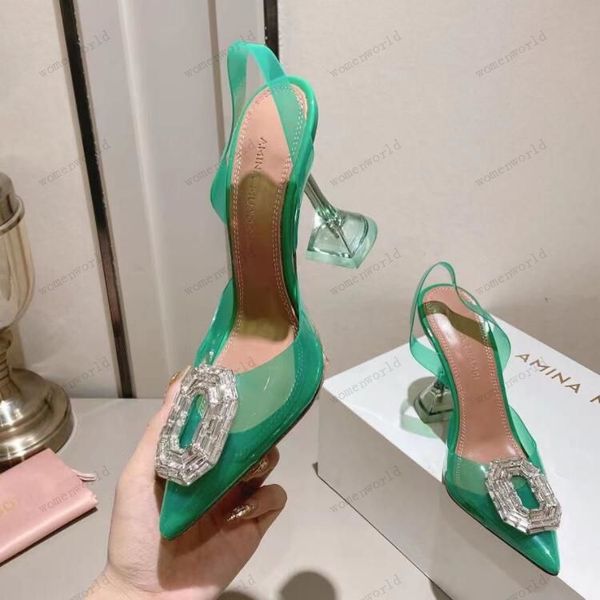 amina muaddi luxury designer sandals new clear begum glass pvc crystal transparent slingback sandal heel pumps 100mm crystal-embellished sli, Black
amina muaddi luxury designer sandals new clear begum glass pvc crystal transparent slingback sandal heel pumps 100mm crystal-embellished sli, Black
