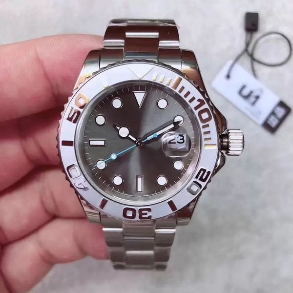 u1 grade aaa st9 clasp mens watch gray dial sweep automatic movement mechanical sapphire crystal 316l stainless steel men watches male wrist, Slivery;golden
u1 grade aaa st9 clasp mens watch gray dial sweep automatic movement mechanical sapphire crystal 316l stainless steel men watches male wrist, Slivery;golden
