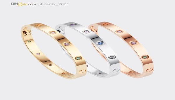 carti love bracelets mens bangle designer bracelet colored diamonds luxury jewelry titanium steel goldplated never fade not aller1179290, Black
carti love bracelets mens bangle designer bracelet colored diamonds luxury jewelry titanium steel goldplated never fade not aller1179290, Black