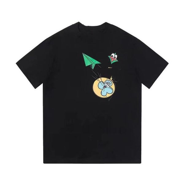 high version letter flower mens t-shirts famous printing cotton loose short sleeve tees t-shirts pullover luxury men's and women's, White;black
high version letter flower mens t-shirts famous printing cotton loose short sleeve tees t-shirts pullover luxury men's and women's, White;black