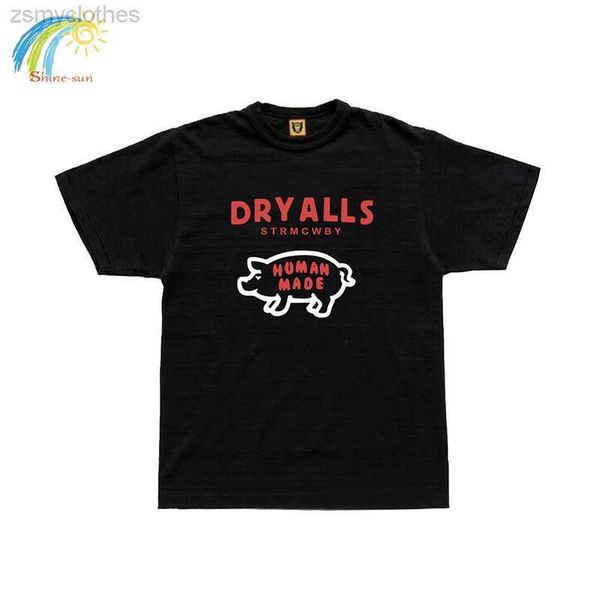 men's t-shirts summer new casual o-neck human made short sleeve men women 1 1 tees cotton pig print t-shirts, White;black
men's t-shirts summer new casual o-neck human made short sleeve men women 1 1 tees cotton pig print t-shirts, White;black