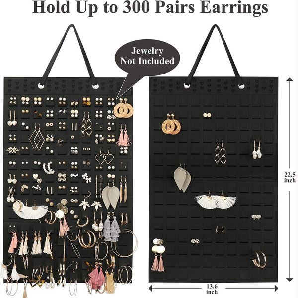jewelry settings earrings hanging organizer wall holder soft felt hanger necklace display storage for women girls 230407, Slivery;crystal
jewelry settings earrings hanging organizer wall holder soft felt hanger necklace display storage for women girls 230407, Slivery;crystal