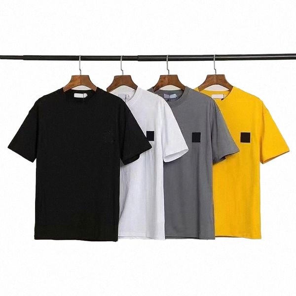 23ss mens t-shirts design crewneck short sleeve t-shirt badge solid color fashion summer t-shirts men heavy cotton soild mens clothing short, White;black
23ss mens t-shirts design crewneck short sleeve t-shirt badge solid color fashion summer t-shirts men heavy cotton soild mens clothing short, White;black