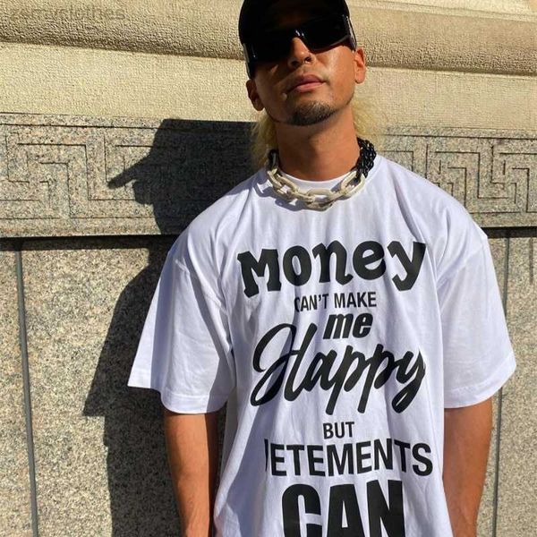 men's t-shirts vetements 2023ss new spring and summer monogrammed cotton round neck oversized t-shirt for men and women, White;black
men's t-shirts vetements 2023ss new spring and summer monogrammed cotton round neck oversized t-shirt for men and women, White;black