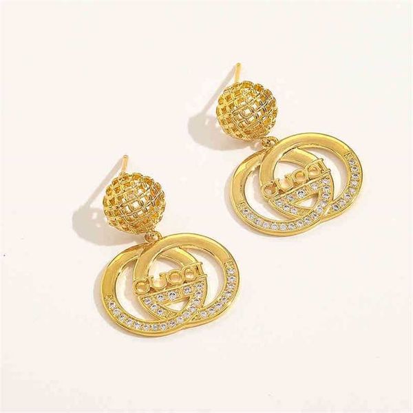 earrings 925 silver needle ancient family copper inlaid zircon real gold electroplating earrings fashion hollow letter factory direct sales, Golden
earrings 925 silver needle ancient family copper inlaid zircon real gold electroplating earrings fashion hollow letter factory direct sales, Golden