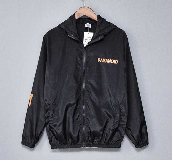 2023 couple's summer wear assc letter printed thin sunscreen clothes anti social club boys girls hooded jacket jacket motion current 60, Black
2023 couple's summer wear assc letter printed thin sunscreen clothes anti social club boys girls hooded jacket jacket motion current 60, Black