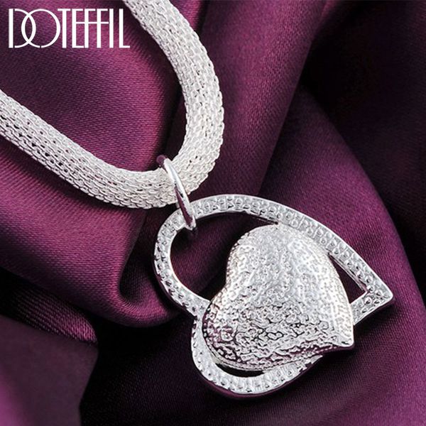 strands strings doteffil 925 sterling silver 18 inch double heart pendant aaa zircon necklace for women fashion wedding charm jewelry 230407, Black
strands strings doteffil 925 sterling silver 18 inch double heart pendant aaa zircon necklace for women fashion wedding charm jewelry 230407, Black