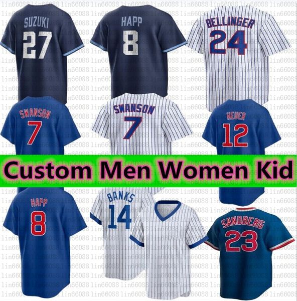 7 dansby swanson baseball jerseys seiya suzuki cody bellinger marcus stroman ian happ trey mancini kyle hendricks nico hoerner wisdom hosmer, Blue;black
7 dansby swanson baseball jerseys seiya suzuki cody bellinger marcus stroman ian happ trey mancini kyle hendricks nico hoerner wisdom hosmer, Blue;black