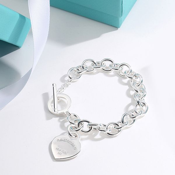 couple heart bracelets women hand fashion jewelry link chain ladies heart tag bracelet 925 slilver luxury classic love bracelets for women g, Black
couple heart bracelets women hand fashion jewelry link chain ladies heart tag bracelet 925 slilver luxury classic love bracelets for women g, Black