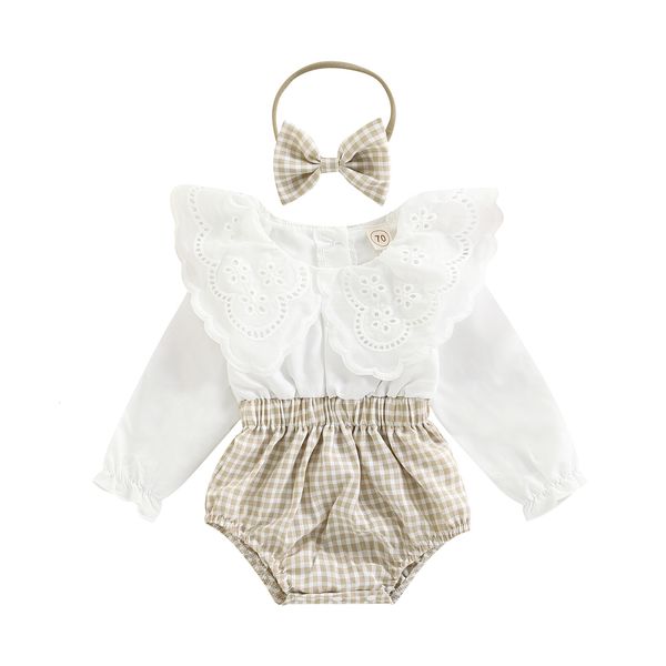 rompers 2 born girls' autumn set plain splice lace doll collar long sleeve bodysuitbaby hair cover 0-18 months 230406, Blue
rompers 2 born girls' autumn set plain splice lace doll collar long sleeve bodysuitbaby hair cover 0-18 months 230406, Blue