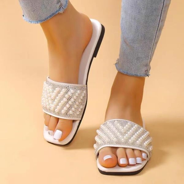 slippers women fashion summer crystal sandals open toe shoes designer square slippers slip on ladies beach slides indoor 230406, Black
slippers women fashion summer crystal sandals open toe shoes designer square slippers slip on ladies beach slides indoor 230406, Black