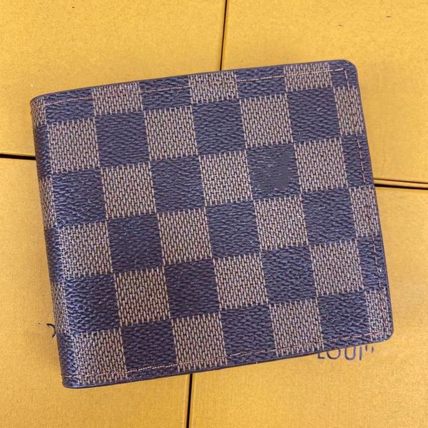designer money clips checker flower printing card holder wallet men women short wallets leather woman purse man coin purses with box, Black
designer money clips checker flower printing card holder wallet men women short wallets leather woman purse man coin purses with box, Black