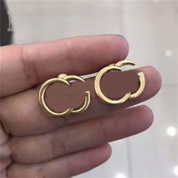 gold plated luxury stud designer earrings for teen girls trendy tiktok fun unique classical style double letter shape orecchini jewelry wome, Golden;silver
gold plated luxury stud designer earrings for teen girls trendy tiktok fun unique classical style double letter shape orecchini jewelry wome, Golden;silver
