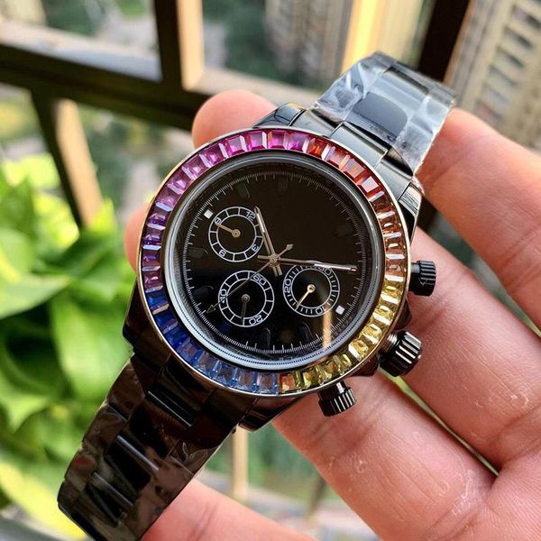 fashion mens watch automatic watches mechanical 40mm rainbow diamond bezel sapphire waterproof wristwatch men casual wristwatches montre de, Slivery;brown
fashion mens watch automatic watches mechanical 40mm rainbow diamond bezel sapphire waterproof wristwatch men casual wristwatches montre de, Slivery;brown