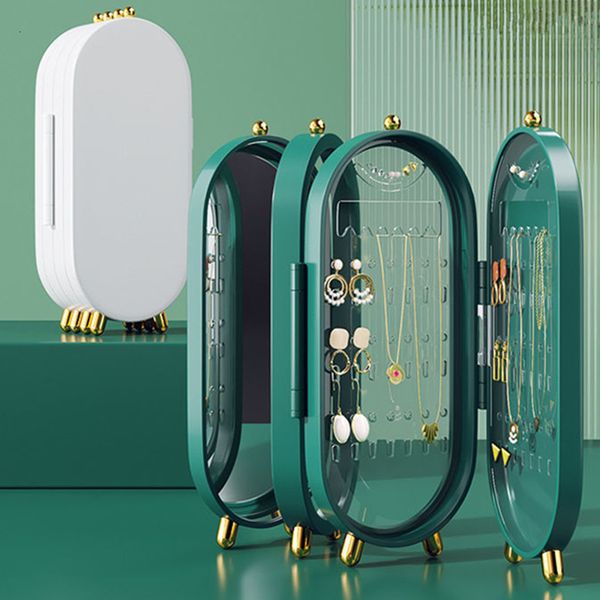 jewelry settings deskstorage box multilayer dustproof earrings rings necklaces display holder case for women organizer 230407, Slivery;crystal
jewelry settings deskstorage box multilayer dustproof earrings rings necklaces display holder case for women organizer 230407, Slivery;crystal