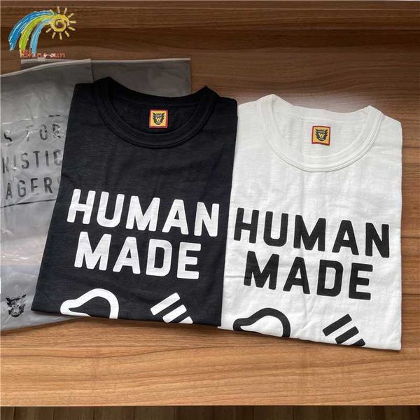men's t-shirts 2022 white black human made short sleeve men women loose tees casual o-neck t-shirts
men's t-shirts 2022 white black human made short sleeve men women loose tees casual o-neck t-shirts
