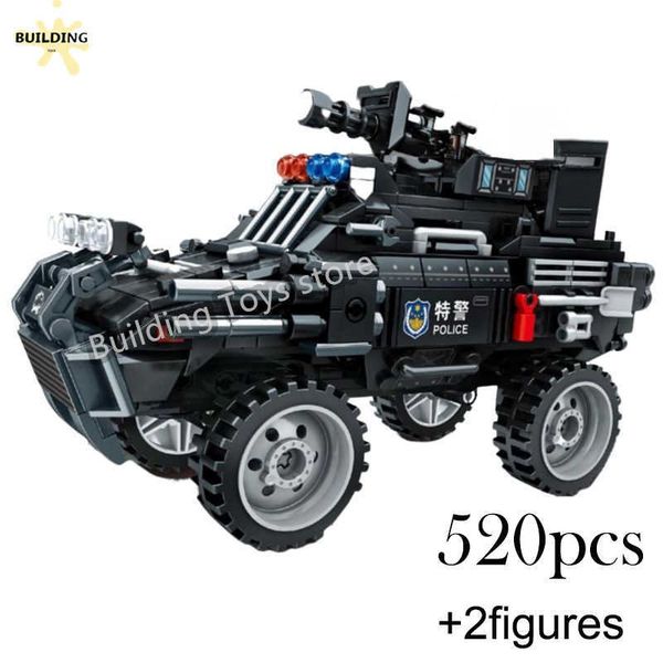 model kits 520pcs city swat police armored car moc building blocks military truck fighting war policeman figures bricks set kids toys boys p
model kits 520pcs city swat police armored car moc building blocks military truck fighting war policeman figures bricks set kids toys boys p