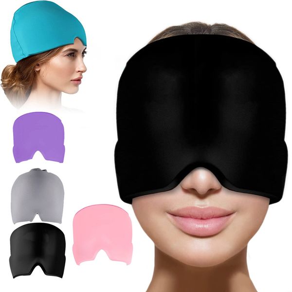head massager form fitting gel ice ache migraine relief hat cold compress therapy cap wrap pack mask for tension sinus stress 230406
head massager form fitting gel ice ache migraine relief hat cold compress therapy cap wrap pack mask for tension sinus stress 230406
