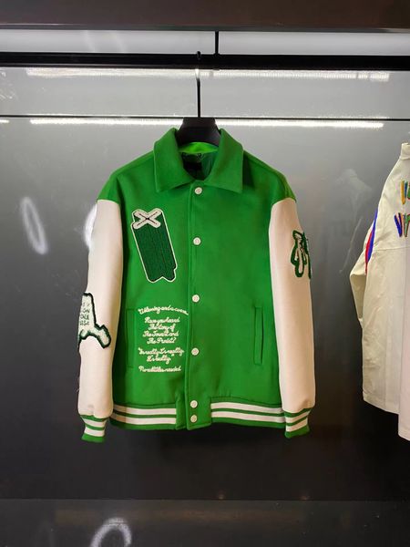 autumn winter mens womens jacket outer coats embrodiery baseball uniform green desinger skull embroidered women men jackets couples printing, Black;brown
autumn winter mens womens jacket outer coats embrodiery baseball uniform green desinger skull embroidered women men jackets couples printing, Black;brown