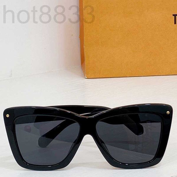 sunglasses designer mens or womens z1427e large frame cat eye black classic versatile casual shopping uv protection with box sqmj, White;black
sunglasses designer mens or womens z1427e large frame cat eye black classic versatile casual shopping uv protection with box sqmj, White;black