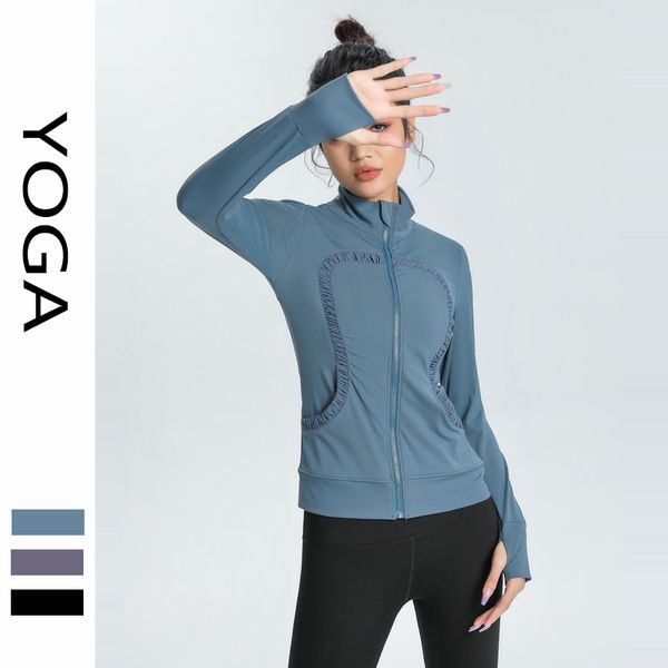 alo yoga fashion sports coat women's loose large size stand-up collar yoga clothes zipper cardigan fitness jacket
alo yoga fashion sports coat women's loose large size stand-up collar yoga clothes zipper cardigan fitness jacket