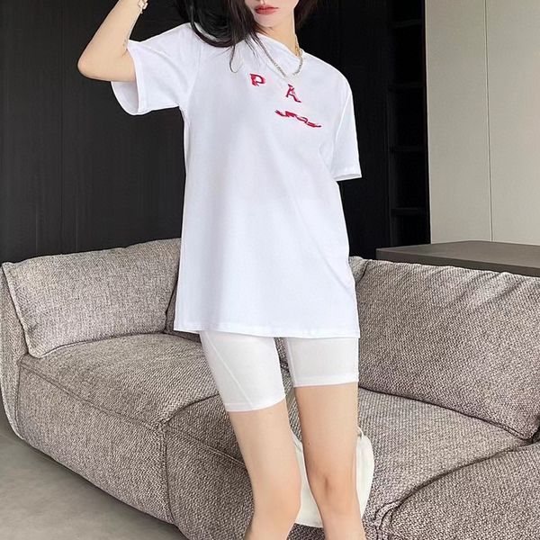 2023 designers t-shirts women tees chest letter fashion round neck short sleeve t-shirt white red fringe clothing ladies tees streetwear t
2023 designers t-shirts women tees chest letter fashion round neck short sleeve t-shirt white red fringe clothing ladies tees streetwear t