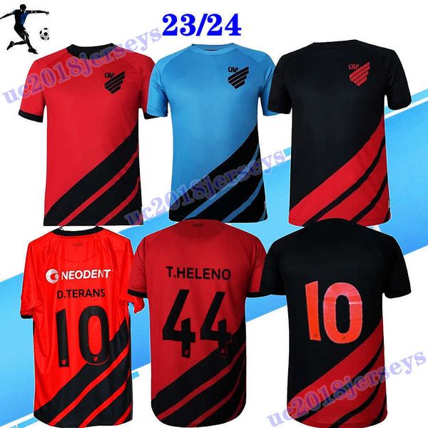 2023 2024 athletico paranaense soccer jerseys 23 24 vitor roque d.terans pablo home away third fotball shirt t.heleno short sleeves uniforms, Black;yellow
2023 2024 athletico paranaense soccer jerseys 23 24 vitor roque d.terans pablo home away third fotball shirt t.heleno short sleeves uniforms, Black;yellow