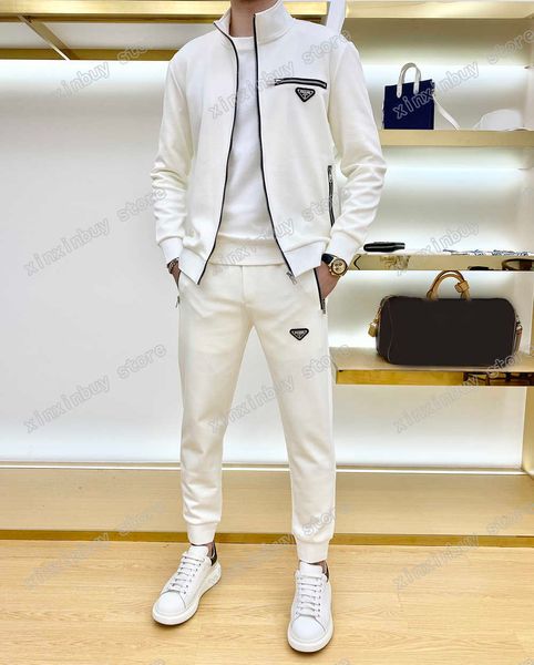 xinxinbuy men designer coat jacket sets metal triangle label milano zipper cotton long sleeve women green white black m-3xl, Black;brown
xinxinbuy men designer coat jacket sets metal triangle label milano zipper cotton long sleeve women green white black m-3xl, Black;brown