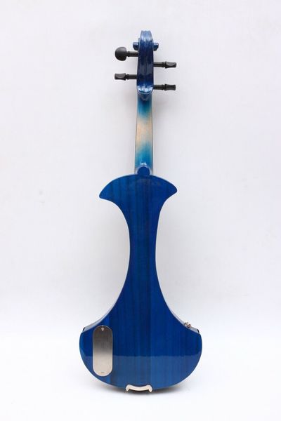 yinfente blue 4string electric violin 4/4 solid wood case ebony parts #ev24 
yinfente blue 4string electric violin 4/4 solid wood case ebony parts #ev24