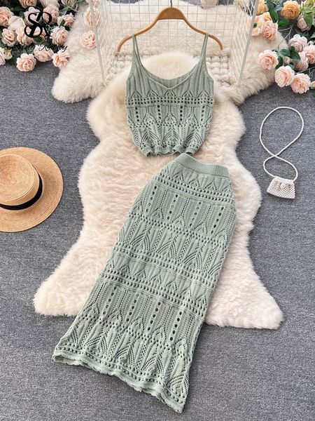 two piece dress singreiny bohemian resort beach knitted set women's camis short ong coat hollow summer two piece set 230407, White
two piece dress singreiny bohemian resort beach knitted set women's camis short ong coat hollow summer two piece set 230407, White