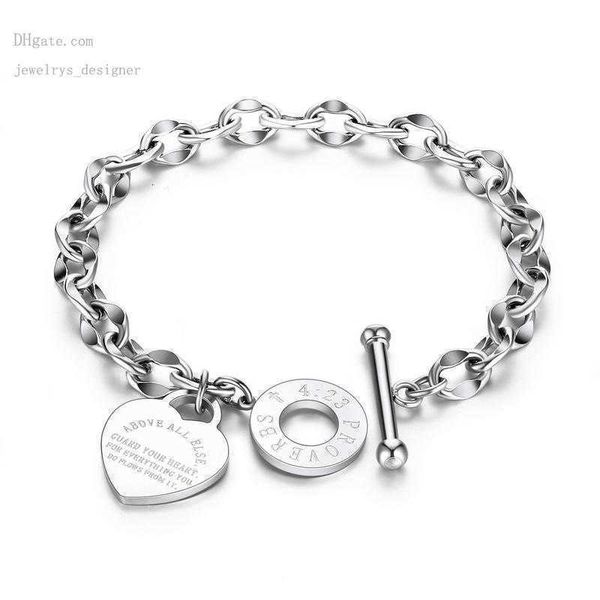 designer bracelets heart-shaped bracelet proverbs pendant for women gift metal brand designbracelets fashion female gold jewelry gifts q0603, Golden;silver
designer bracelets heart-shaped bracelet proverbs pendant for women gift metal brand designbracelets fashion female gold jewelry gifts q0603, Golden;silver