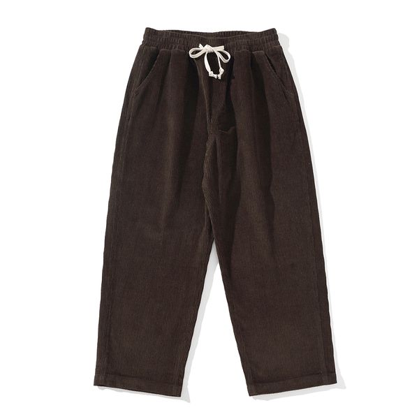 men s pants vintage washed corduroy men spring autumn heavy cotton wide leg male loose japanese retro outdoor casual trousers 230407, Black
men s pants vintage washed corduroy men spring autumn heavy cotton wide leg male loose japanese retro outdoor casual trousers 230407, Black