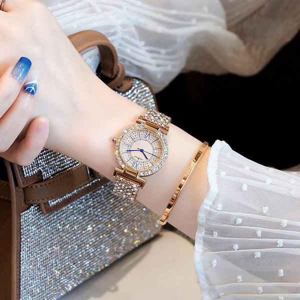 luxury ladies watches brand designer diamond stainless steel band lady wristwatches women watch for womens girl valentine's christmas m, Slivery;brown
luxury ladies watches brand designer diamond stainless steel band lady wristwatches women watch for womens girl valentine's christmas m, Slivery;brown