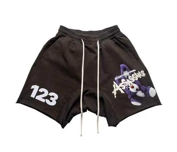 rrr123 french terry vintage shorts for man bunny print women sweatpants casual short pant jogger trousers plus size knee length pants basket, White;black
rrr123 french terry vintage shorts for man bunny print women sweatpants casual short pant jogger trousers plus size knee length pants basket, White;black