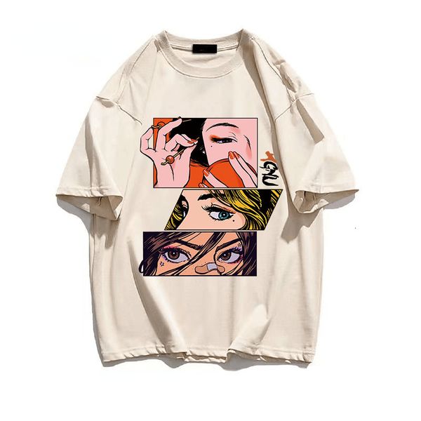 men s t shirts japanese harajuku printing men t shirts creativity tees streetwear leisure kawaii short sleeves personality oversized 230407, White;black
men s t shirts japanese harajuku printing men t shirts creativity tees streetwear leisure kawaii short sleeves personality oversized 230407, White;black